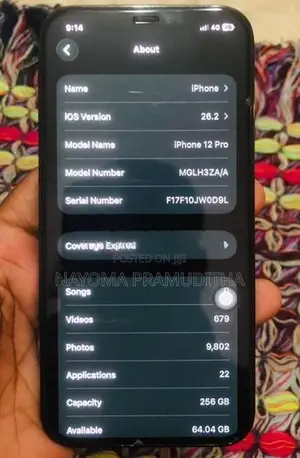 Apple iPhone 12 Pro (Used)