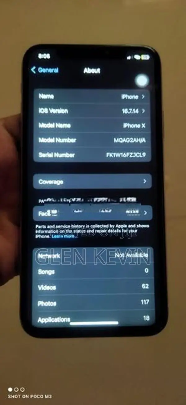 Apple iPhone X (Used)