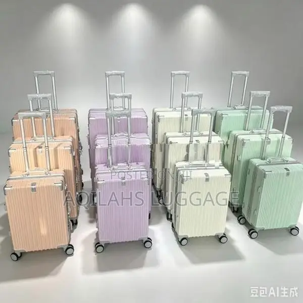Unbreakable luggage bags pp sets