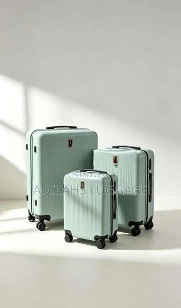 Unbreakable luggage bags pp sets