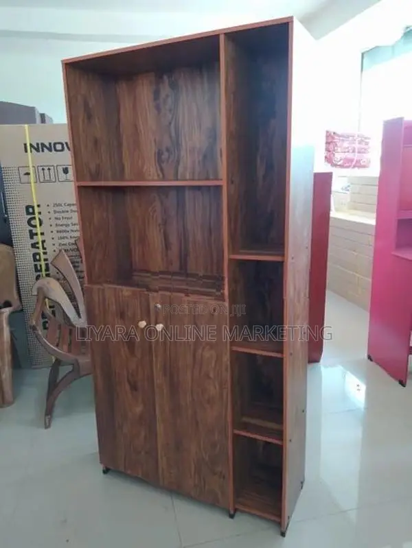.New Melamine Book Cupboard.