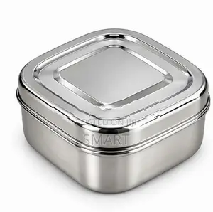 Heavy Stainless Steel Square Dappa (small)-Sd85
