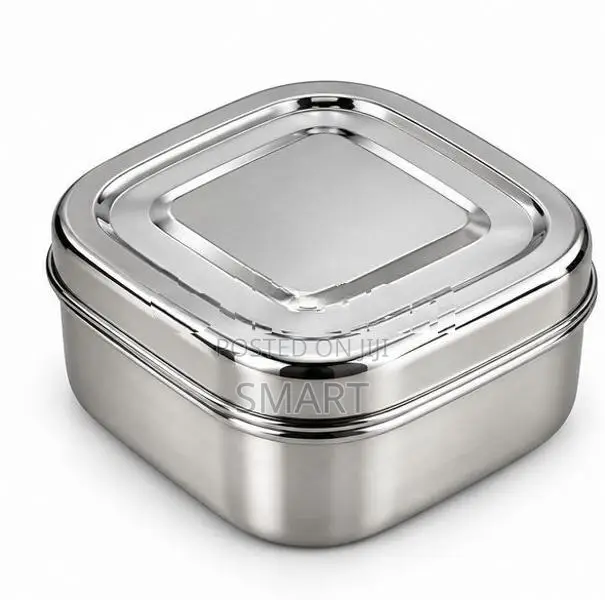 Heavy Stainless Steel Square Dappa (small)-Sd85