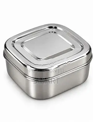 Medium Heavy Stainless Steel Square Dappa-Sd95