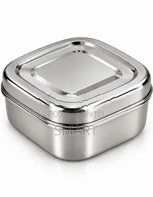 Heavy Stainless Steel Large Square Dappa-SD105