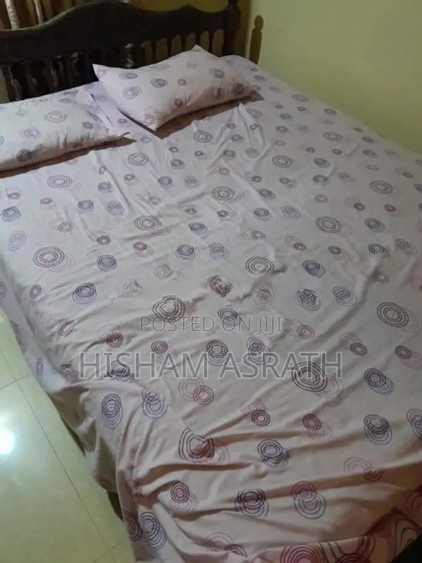 Teak Double Bed