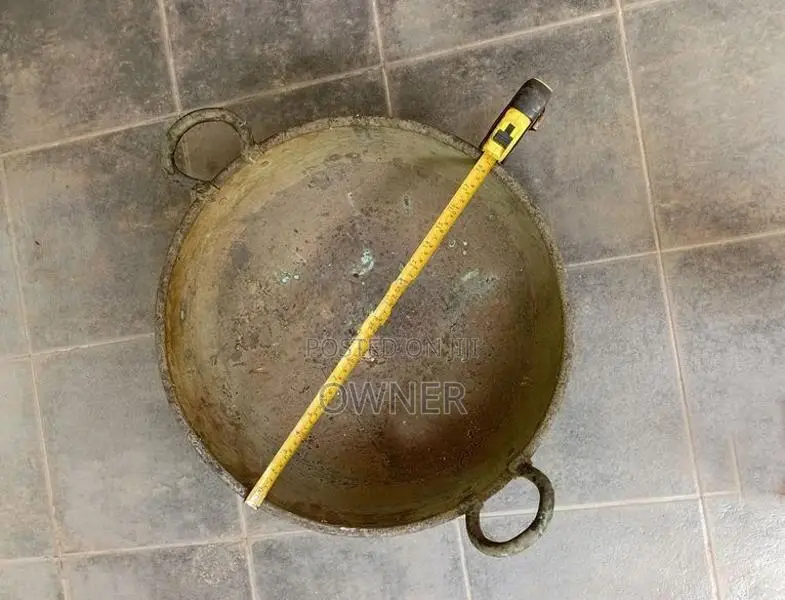 Large Antique Brass Pot