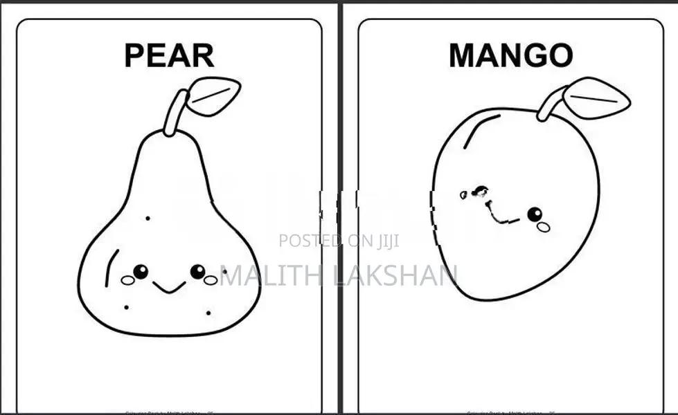 Kids Fun Colouring Book (Digital PDF)