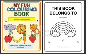 Kids Fun Colouring Book (Digital PDF)
