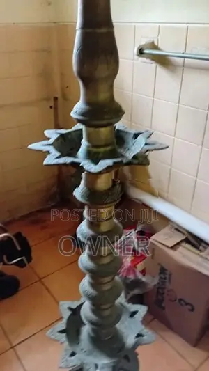Antique Brass Oil Lamp