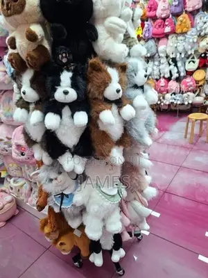 Cat Dog Design Backpack School Bag