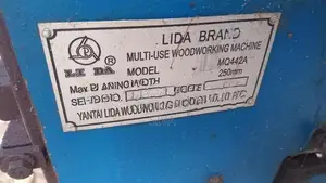Lida 10" Wood Work Machine