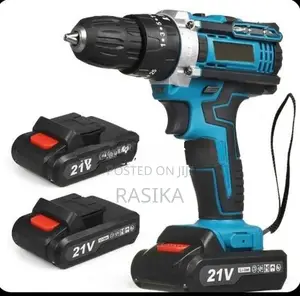 Rechargeable Electric Drill With Two Batteries