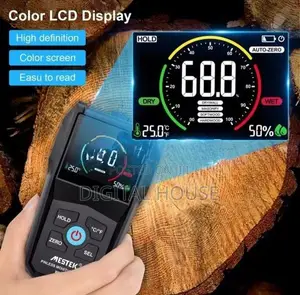 Moisture Meter Digital 3in1 sensors model for Timber
