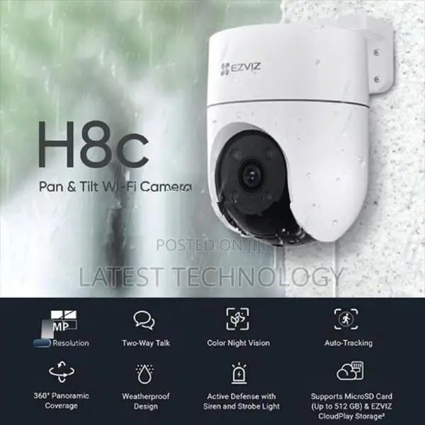 Ezviz H8C 4G 2K 3MP Outdoor Camera
