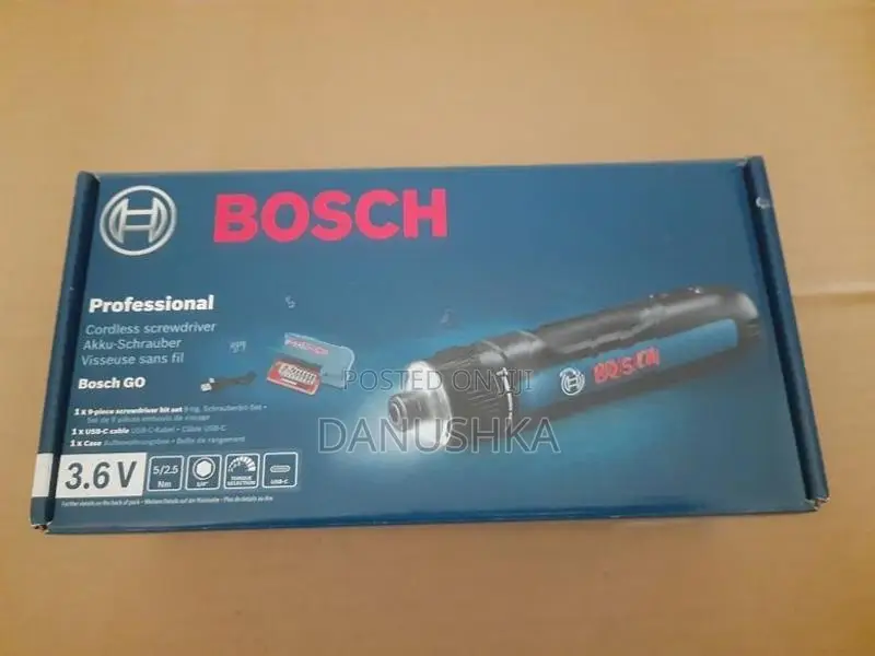 Screwdriver - Bosch go3