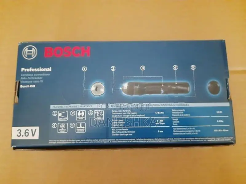Screwdriver - Bosch go3