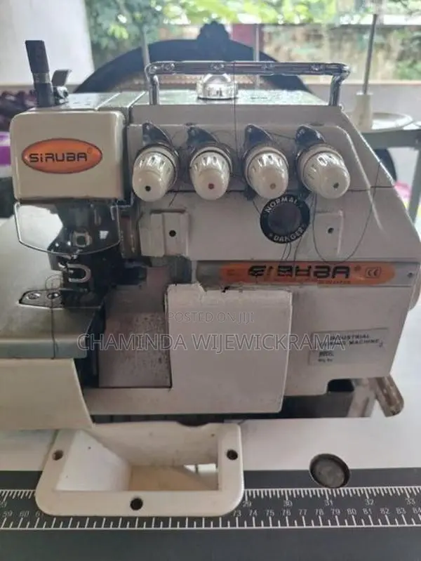 5-Thread Overlock Industrial Sewing Machine (Siruba Model)