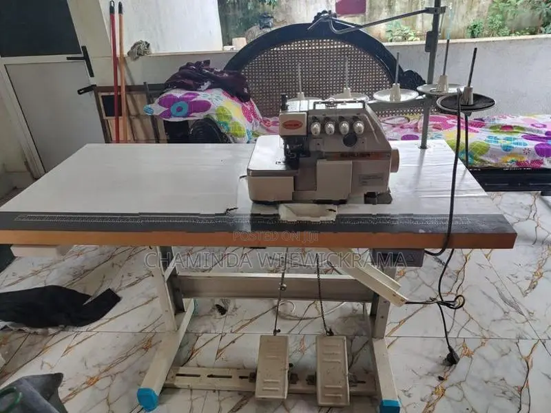 5-Thread Overlock Industrial Sewing Machine (Siruba Model)