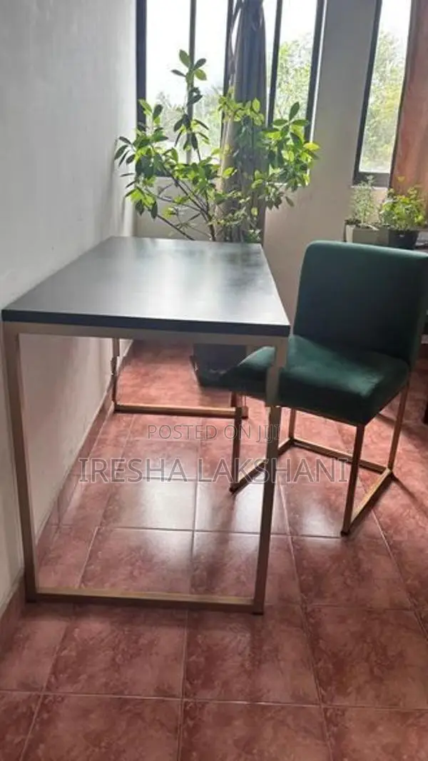 Used Table, Chair And Mirror Table
