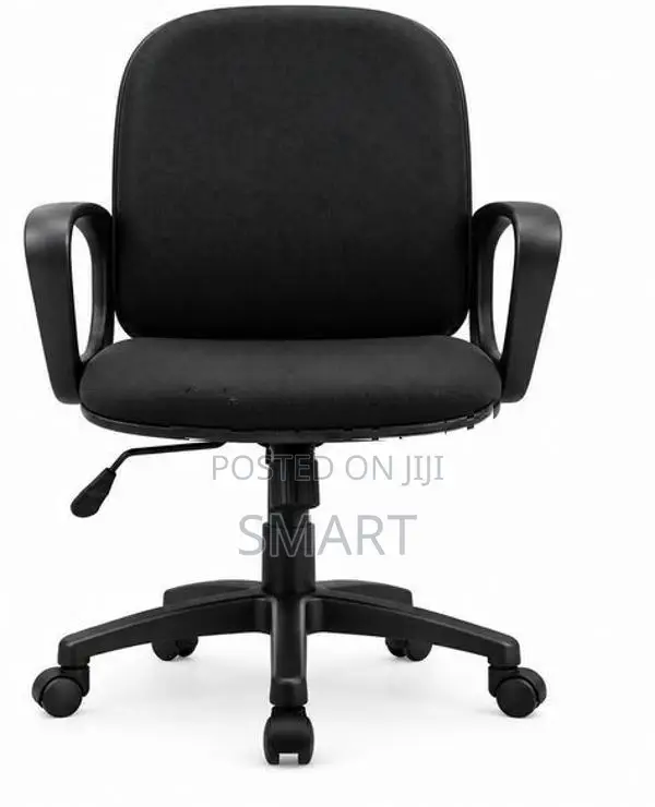 Piyestra Black Ex Low Back Economy Gas Lift Chair -Ecl001