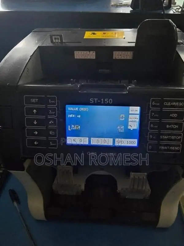 Cash Count Machine