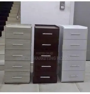 MODERN 5PCS MELAMINE DRAWER CUPBOARDS