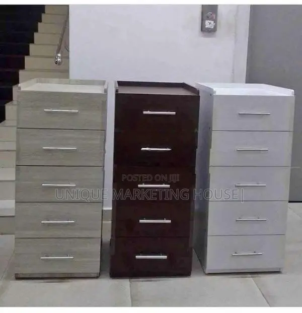MODERN 5PCS MELAMINE DRAWER CUPBOARDS