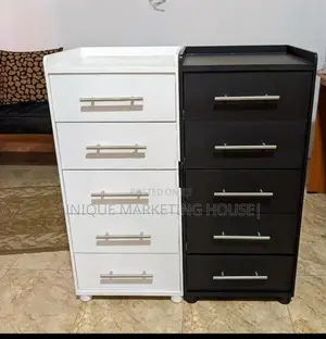 MODERN 5PCS MELAMINE DRAWER CUPBOARDS