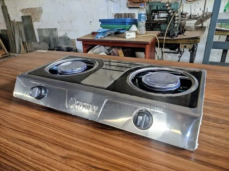 Oktan Infrared 2 Burner Gas Stove