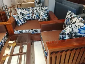 Wooden Sofa Set