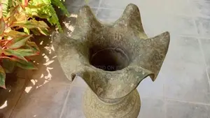 Antique Brass Vase