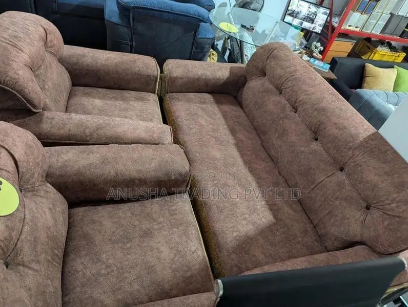 Brand New Fabric Sofa Set