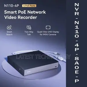 Imou POE NVR-N110-4P-8A0E-P 4 Port 10 Channel NVR