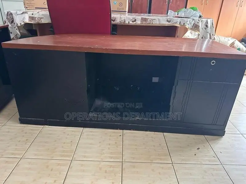 Office Table with Cupboards