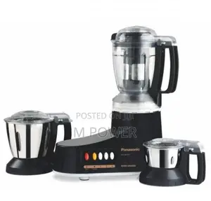 Panasonic 3 Jars Mixer Grinder - Pn-Mx-Ac350 B