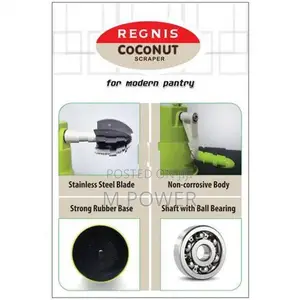 Regnis Modern Coconut Scraper - Rcs03