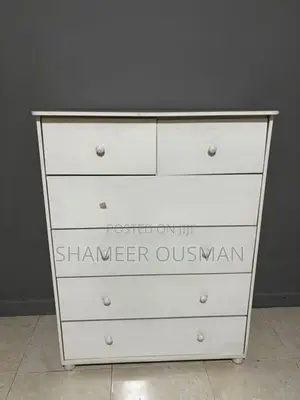 White Drawer Cupboard