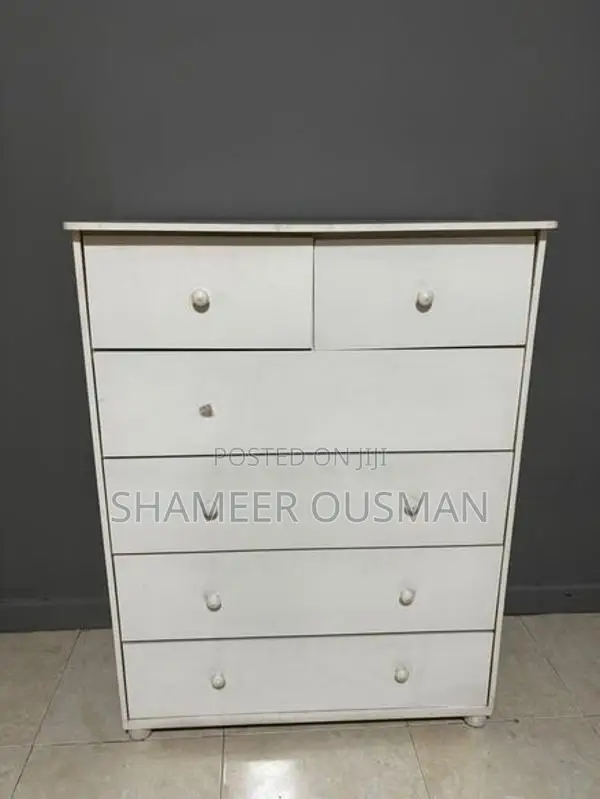 White Drawer Cupboard