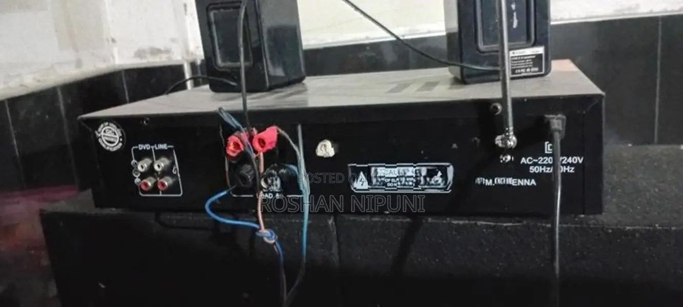 Astro AS-105FBT Speakers with Stereo Amplifier