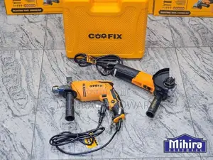 Coofix ECK001 Angle Grinder & impact drill machines combo kit pack