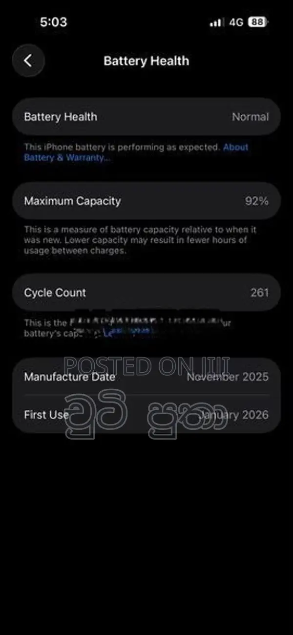 Apple iPhone 15 128GB (Used)