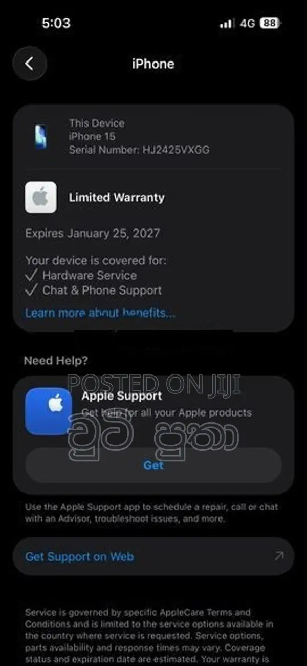Apple iPhone 15 128GB (Used)
