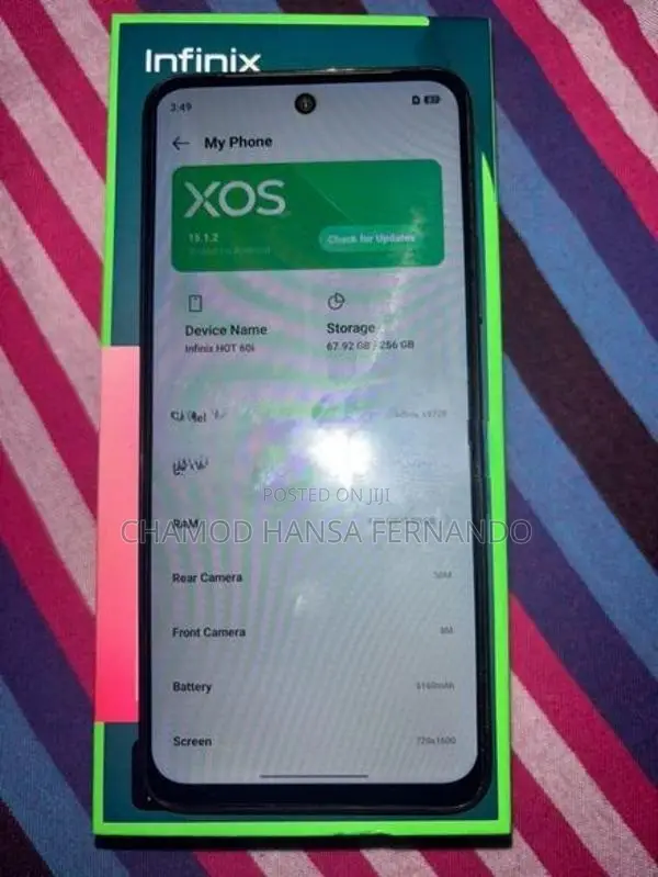Infinix Hot 60i (Used)