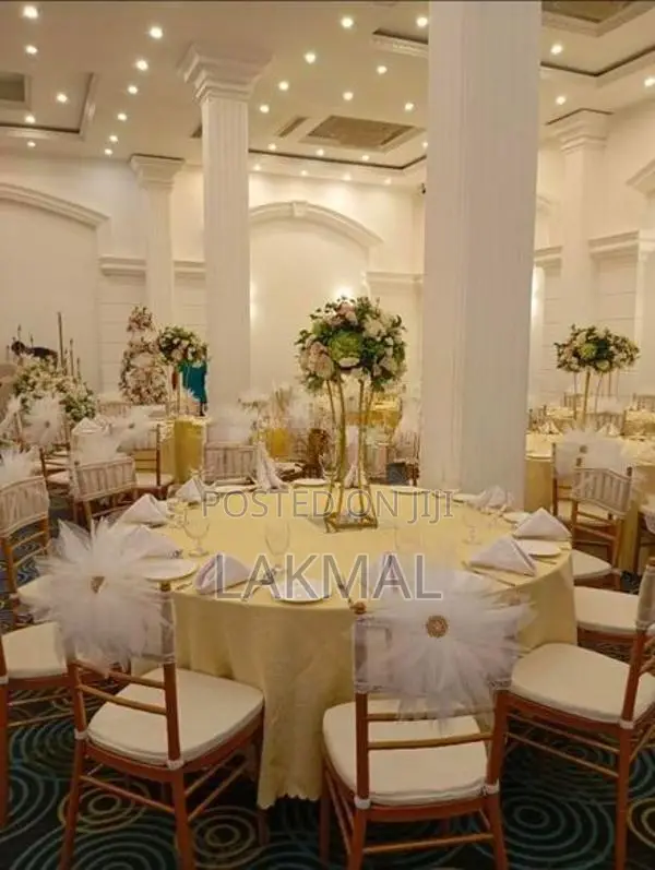 150x Handmade Luxury White Tulle Banquet Chair Decorations
