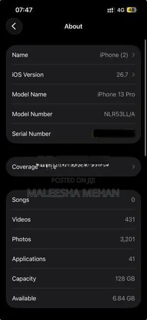Apple iPhone 13 Pro (Used)