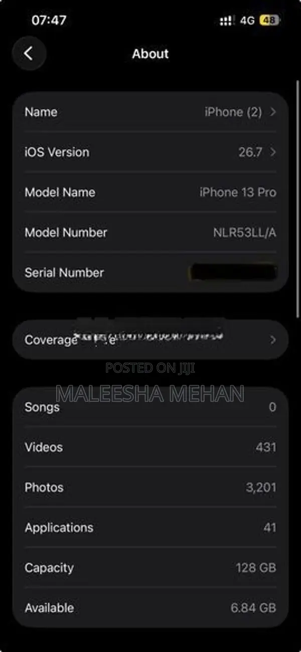 Apple iPhone 13 Pro (Used)