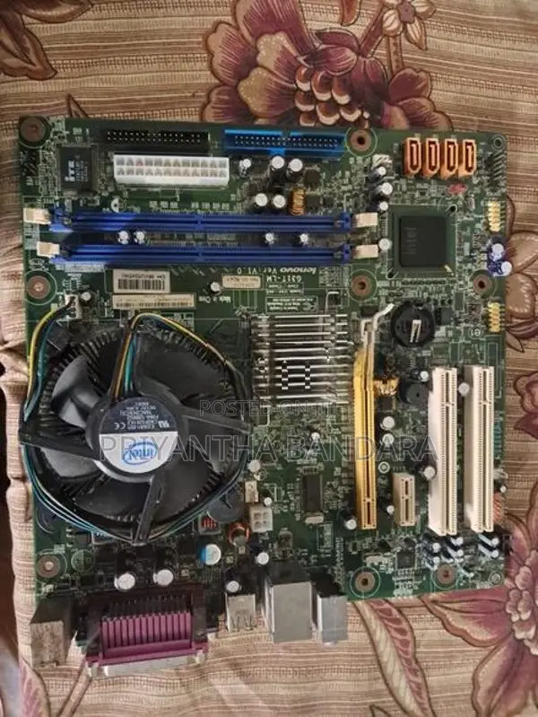 Lenovo Motherboard With Processor, RAM