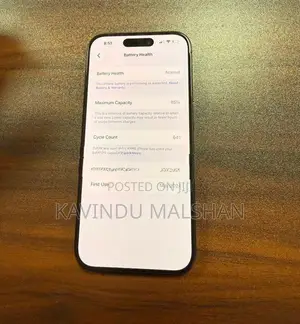 Apple iPhone 15 Pro 256GB (Used)