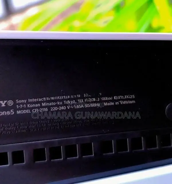 Sony Ps5 Console CFI 2116 Made In Vietnam